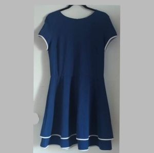 Vintage style Love....ady blue with white trim